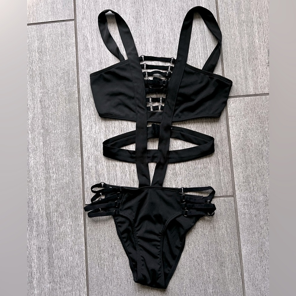 Strappy bodysuit